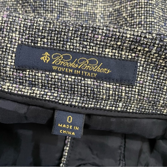Brooks Brothers Blue Tweed Skirt - Picture 4 of 5